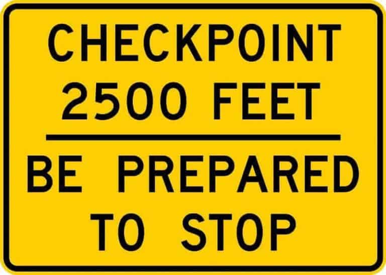 When are Checkpoints Valid and What do you do? - Law Firm in ...